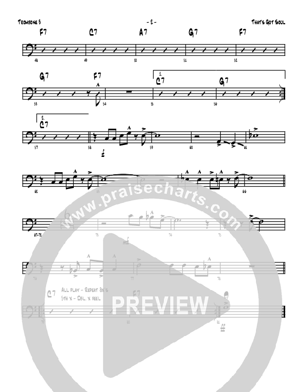 That's Got Soul Trombone 3 (Denver Bierman)