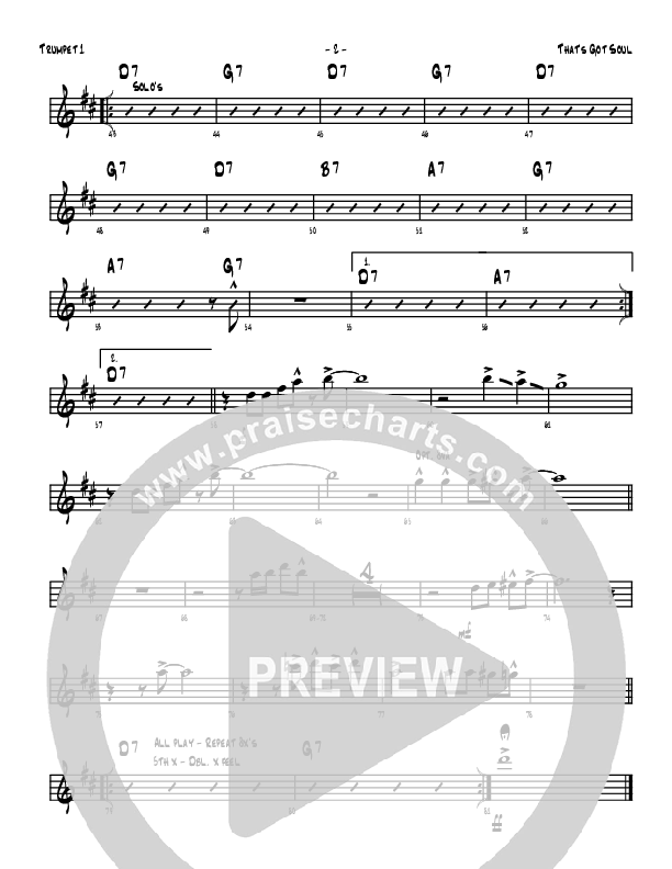 That's Got Soul Trumpet 1 (Denver Bierman)