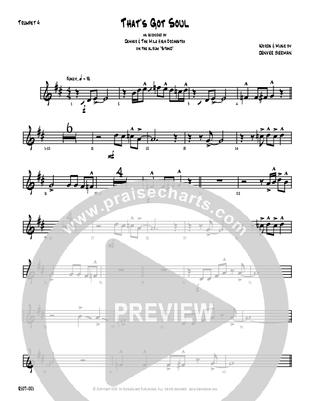 That's Got Soul Trumpet (Denver Bierman)