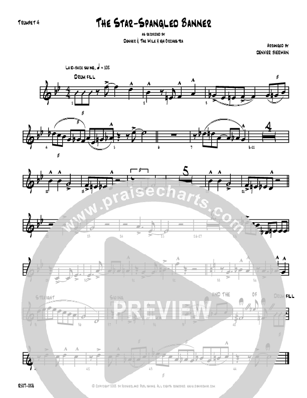 The Star-Spangled Banner Trumpet (Denver Bierman)