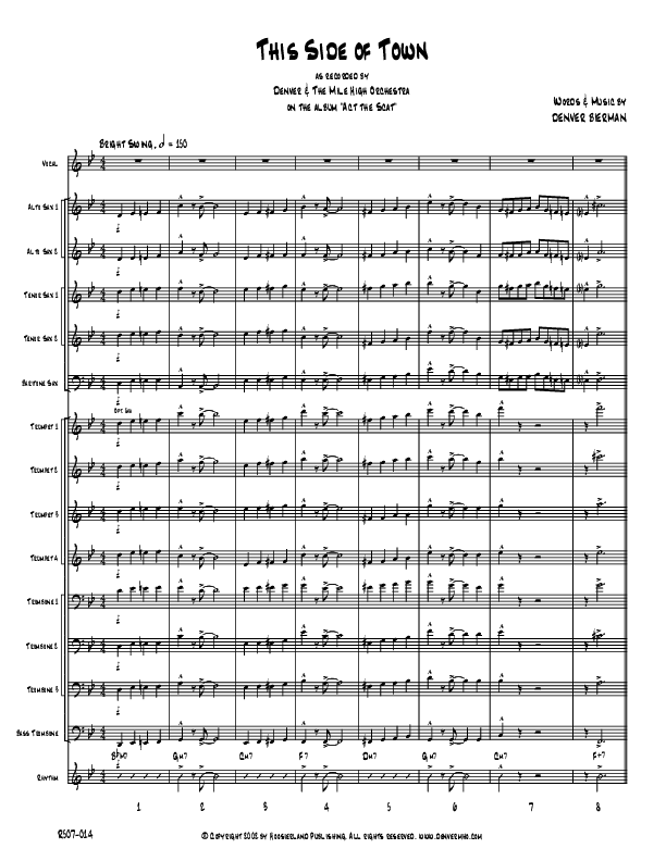 This Side Of Town Orchestration (Denver Bierman)