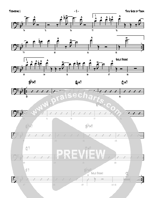 This Side Of Town Trombone 1 (Denver Bierman)