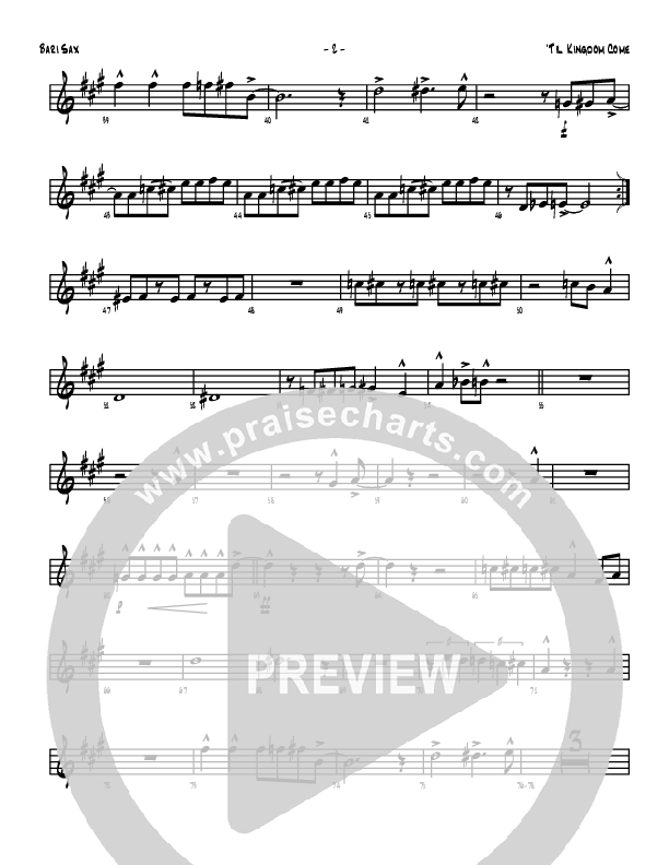 Till Kingdom Come Bari Sax (Denver Bierman)