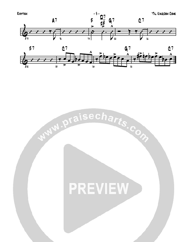 Till Kingdom Come Rhythm Chart (Denver Bierman)