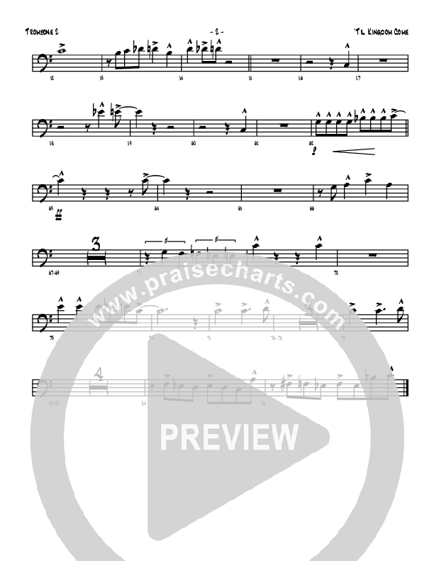 Till Kingdom Come Trombone 2 (Denver Bierman)