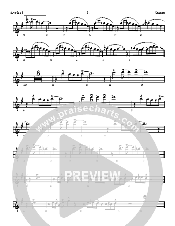 Unwind Alto Sax 1/2 (Denver Bierman)