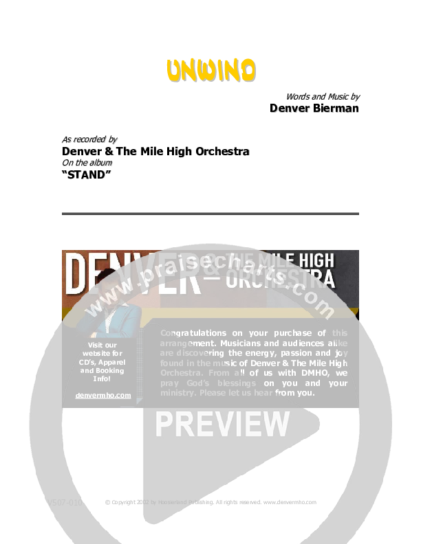 Unwind Orchestration (Denver Bierman)