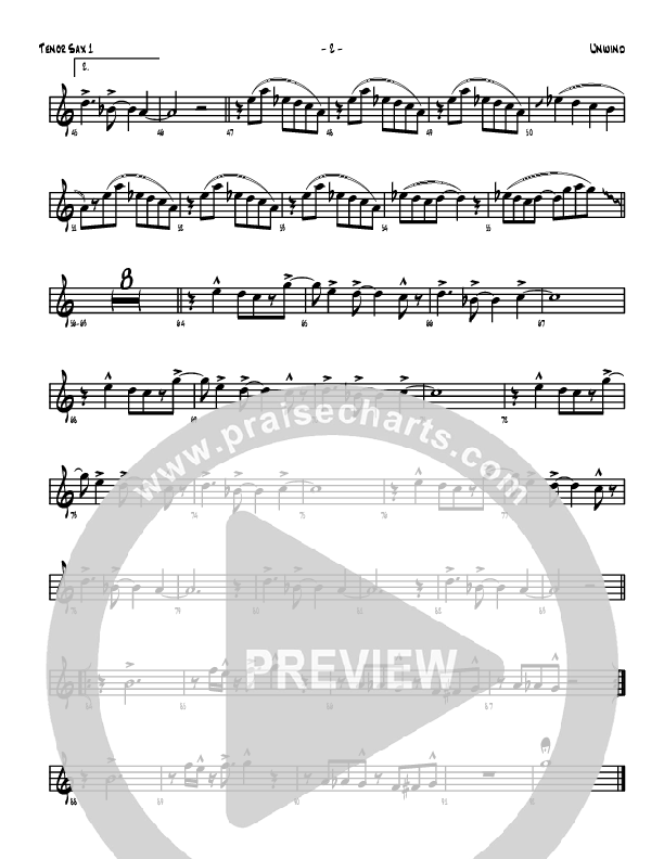 Unwind Tenor Sax 1/2 (Denver Bierman)