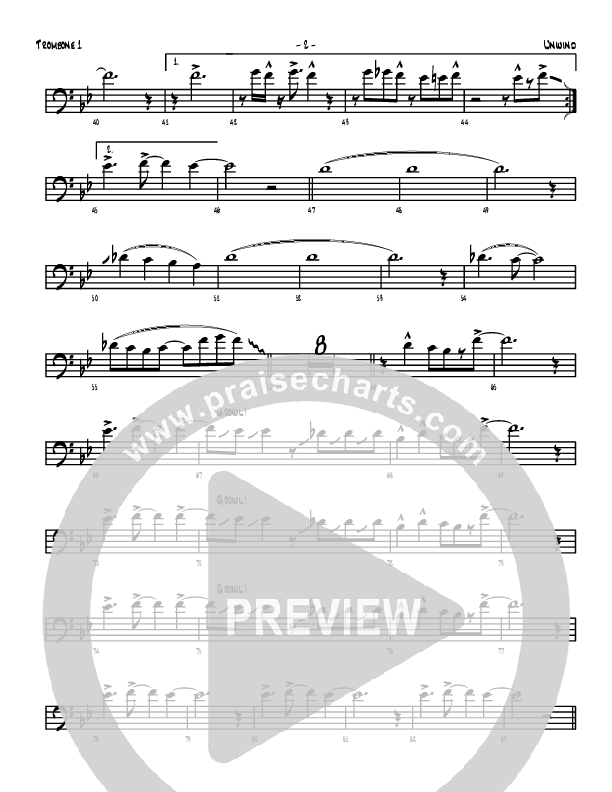 Unwind Trombone 1 (Denver Bierman)