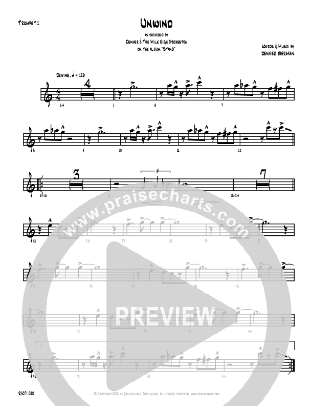 Unwind Trumpet 1 (Denver Bierman)
