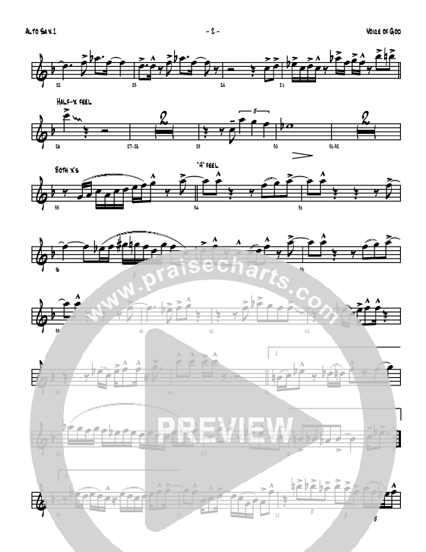 Voice Of God Alto Sax 1/2 (Denver Bierman)