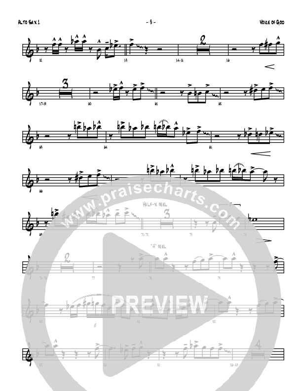 Voice Of God Alto Sax 1/2 (Denver Bierman)