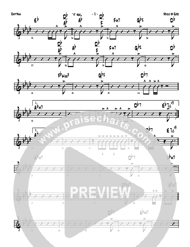 Voice Of God Rhythm Chart (Denver Bierman)