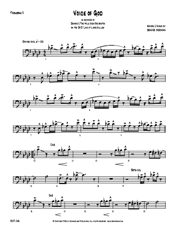 Voice Of God Trombone 3 (Denver Bierman)