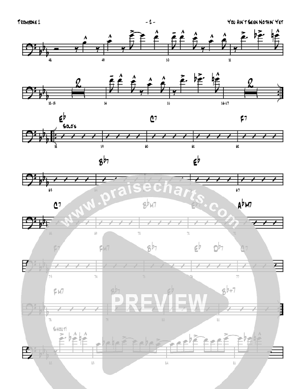 You Ain't Seen Nothing Yet Trombone 1 (Denver Bierman)