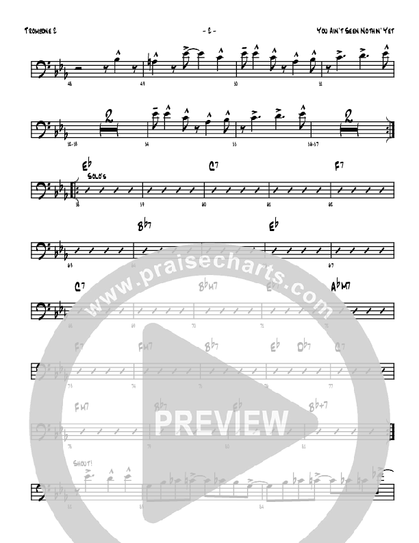 You Ain't Seen Nothing Yet Trombone 2 (Denver Bierman)