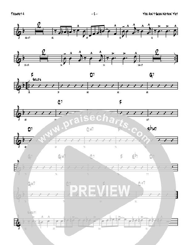 You Ain't Seen Nothing Yet Trumpet (Denver Bierman)