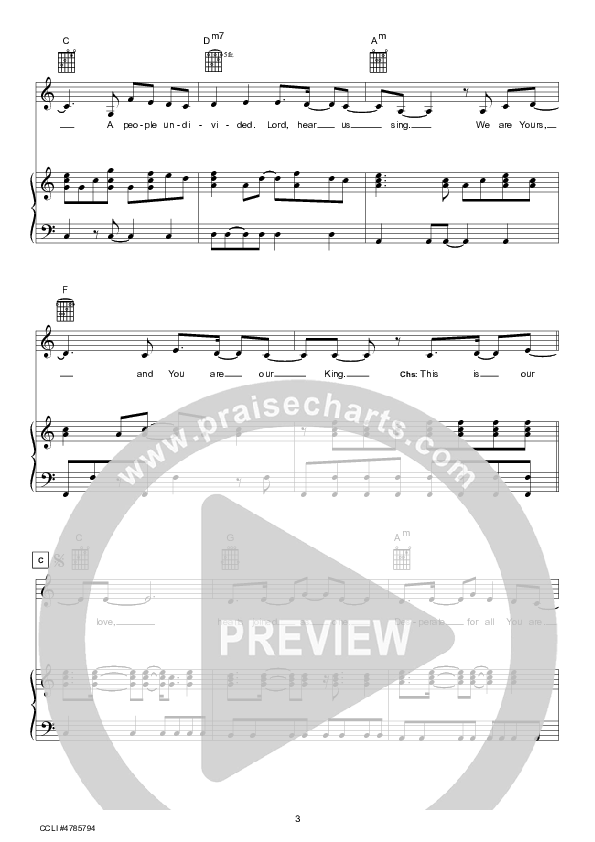 Desperate People (Instrumental) Lead & Piano (Hillsong UNITED)