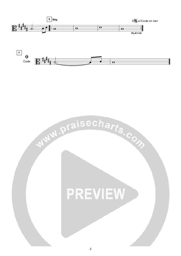 Here In My Life (Instrumental) Viola (Hillsong Worship)