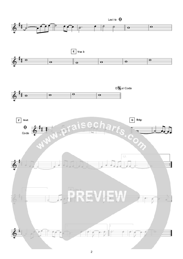 In Your Freedom (Instrumental) Violin 1 (Hillsong Worship)