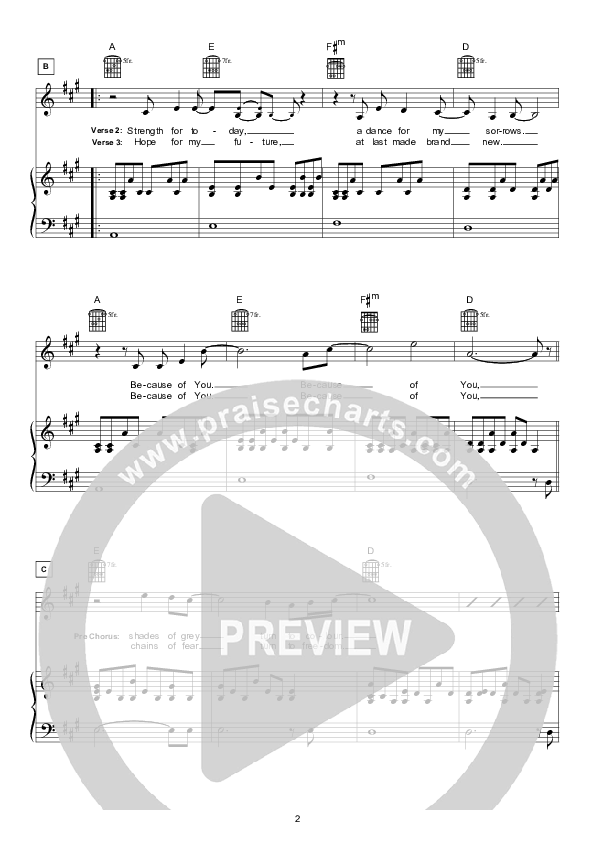 It's A New Day Piano/Vocal (Hillsong London / Hillsong Worship)