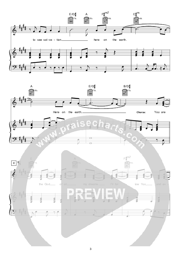 Let The Whole World Lead & Piano (Hillsong London / Hillsong Worship)