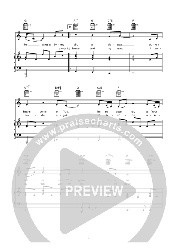 Oh The Blood Lead & Piano (Hillsong Worship)