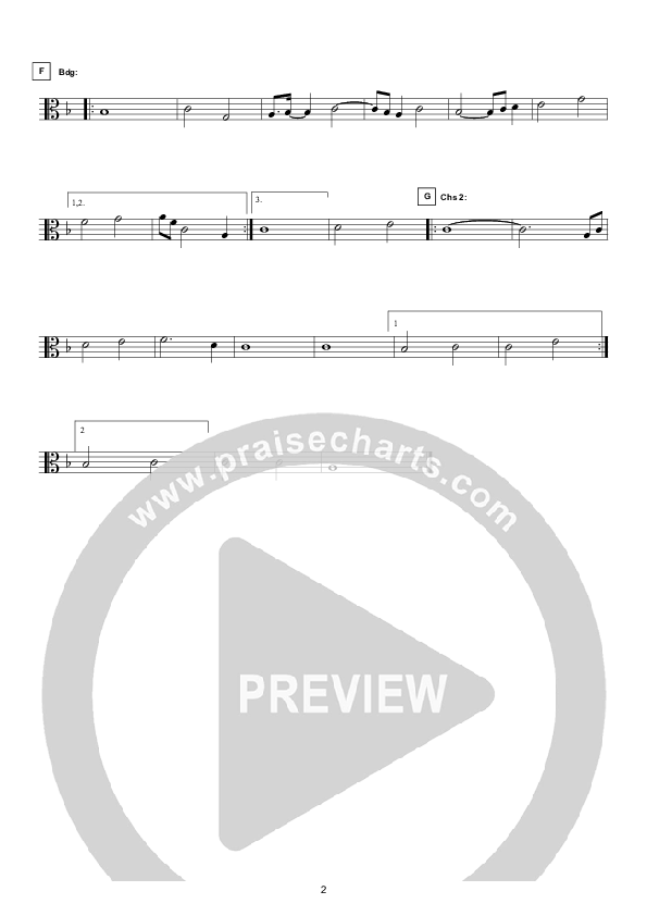 One Thing (Instrumental) Viola (Hillsong Worship)