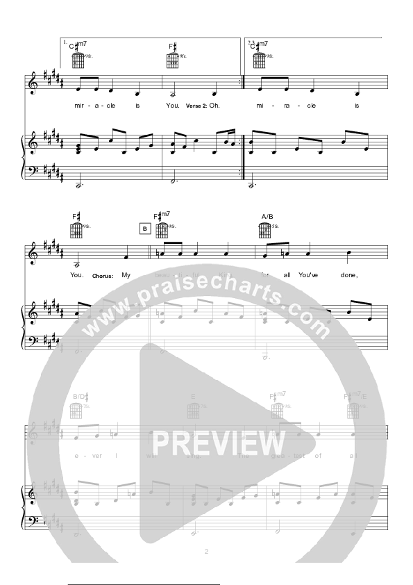 Redeeming King Piano/Vocal (Hillsong Worship)