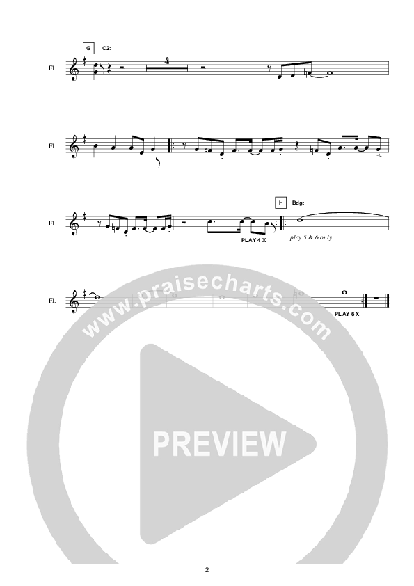 The Freedom We Know (Instrumental) Flute (Hillsong Worship)