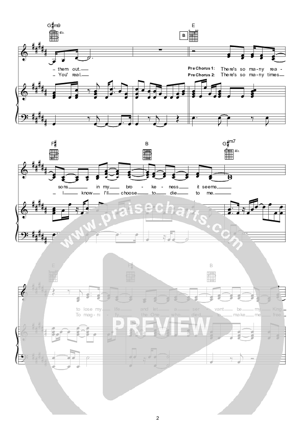 With Christ Lead & Piano (Hillsong Worship)