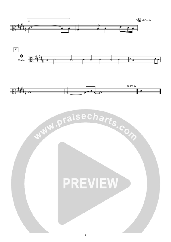 You Are Faithful (Instrumental) Viola (Hillsong Worship)