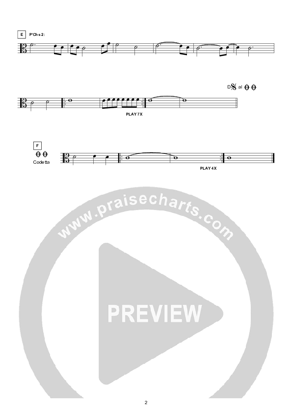 You Saw Me (Instrumental) Viola (Hillsong Worship)