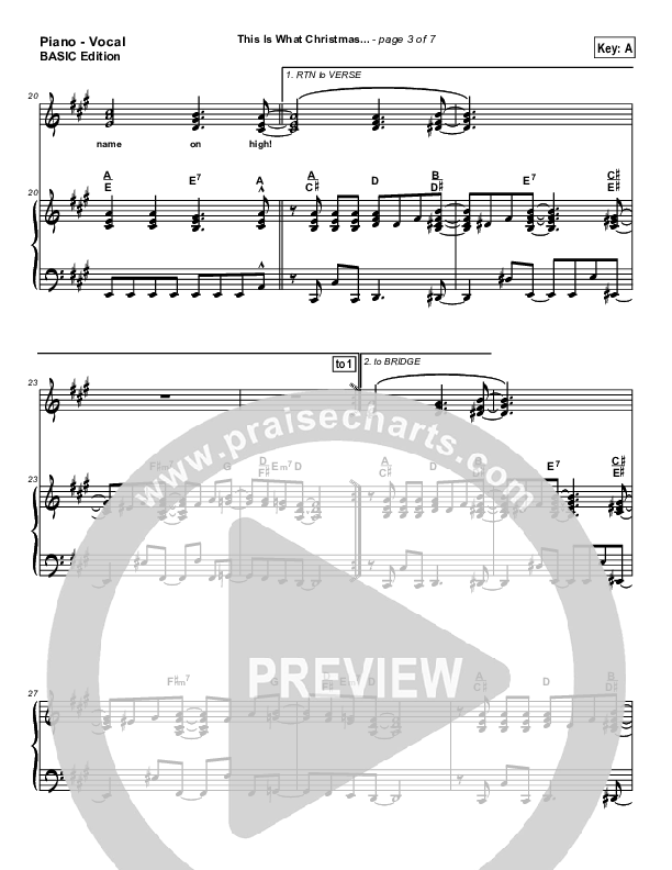 This Is What Christmas Means To Me Piano/Vocal & Lead (Tommy Walker)