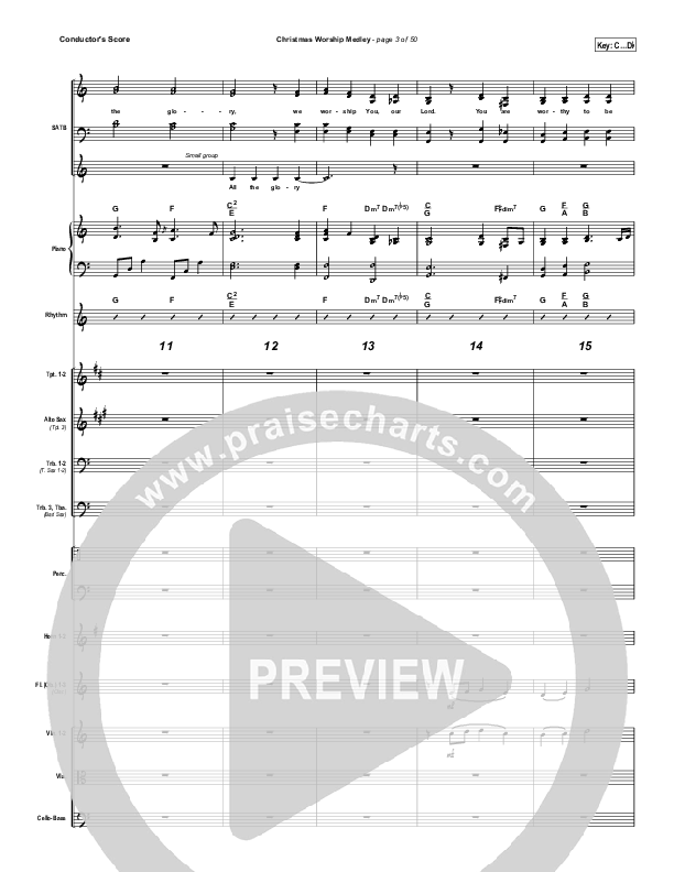 Christmas Worship Medley (Alpha And Omega /  Be Unto Your Name / Magnificent And Holy / The Almighty Conductor's Score (Israel Houghton)