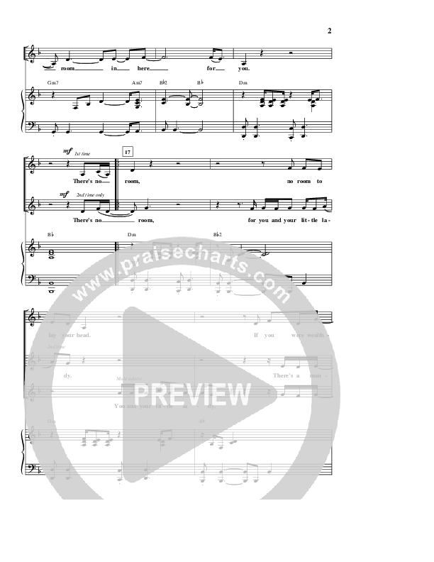 No Room (The Innkeeper) Lead & Piano (Todd Agnew)