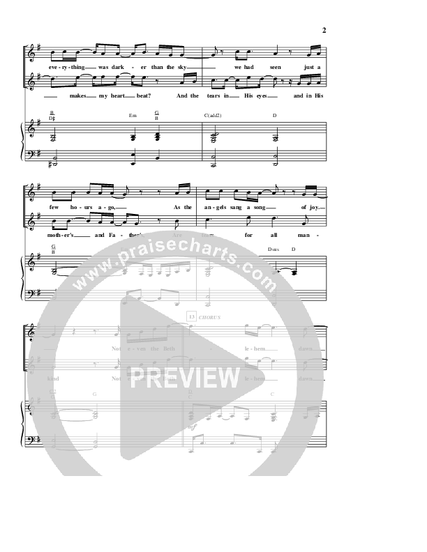 Bethlehem Dawn (The Shepherds) Piano/Vocal (Todd Agnew)