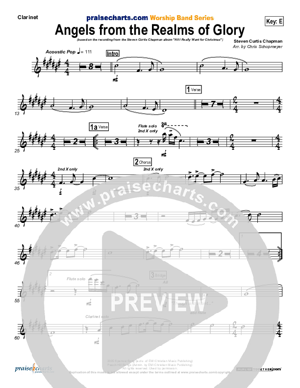 Angels From The Realms Of Glory Wind Pack (Steven Curtis Chapman)