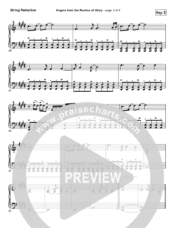 Angels From The Realms Of Glory Synth Strings (Steven Curtis Chapman)