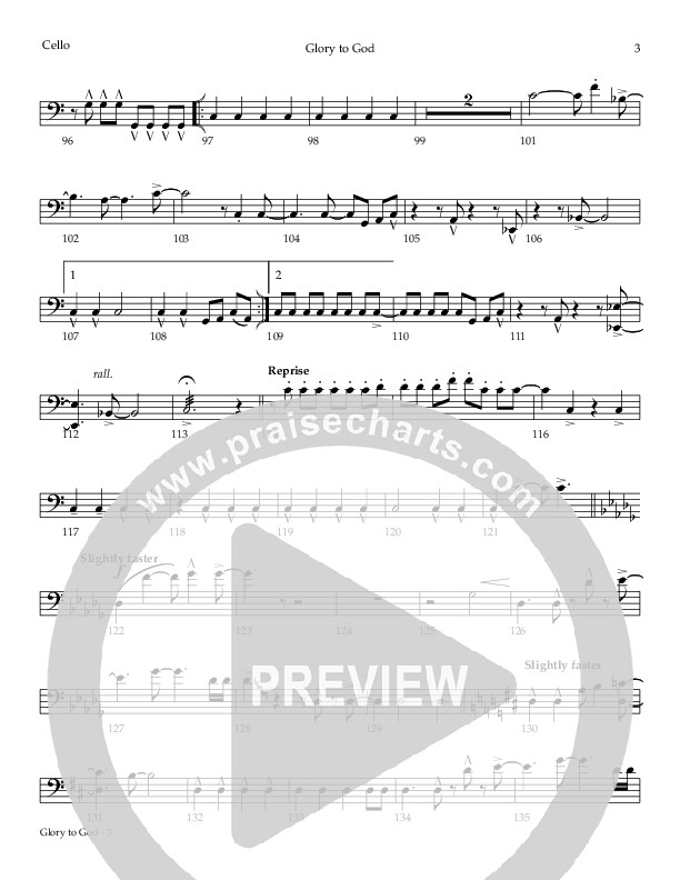 Glory To God (The Angels) Cello (Todd Agnew)