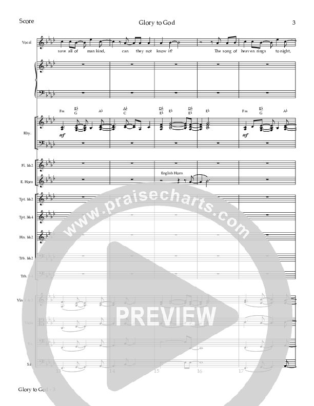 Glory To God (The Angels) Orchestration (Todd Agnew)