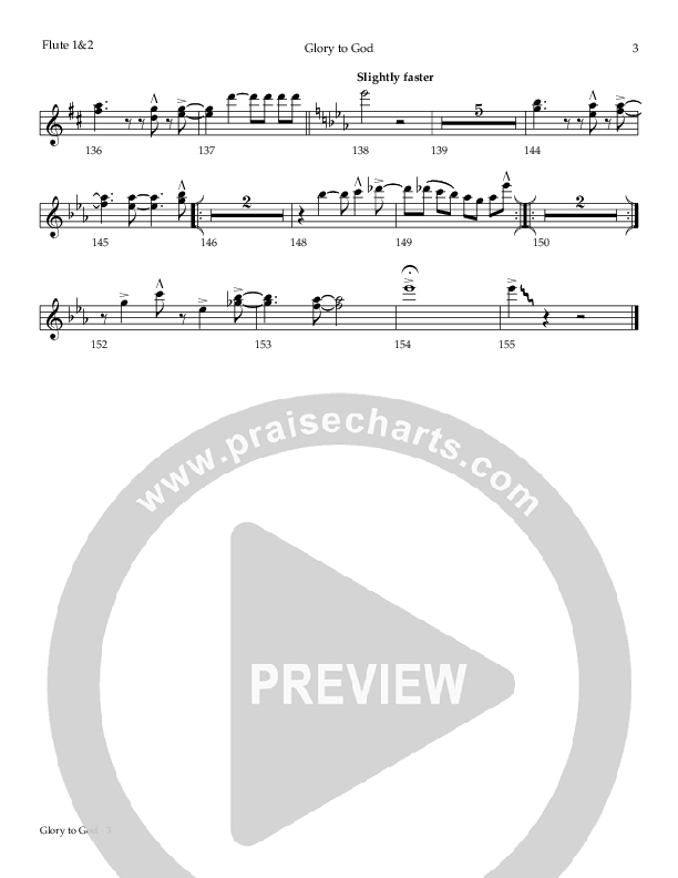 Glory To God (The Angels) Flute (Todd Agnew)