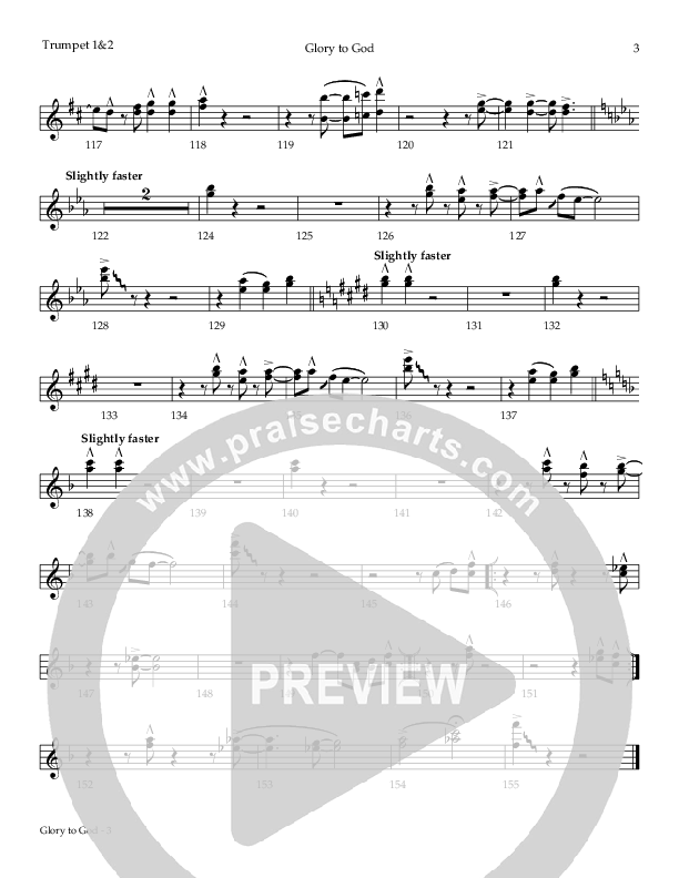 Glory To God (The Angels) Trumpet 1,2 (Todd Agnew)