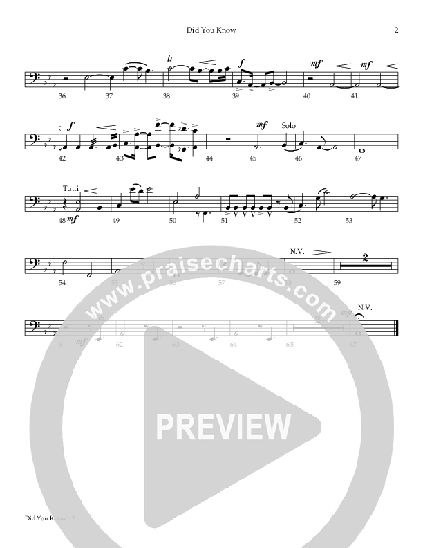 Did You Know  Cello (Todd Agnew)