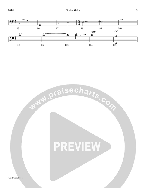 God With Us (The Magi) Cello (Todd Agnew)