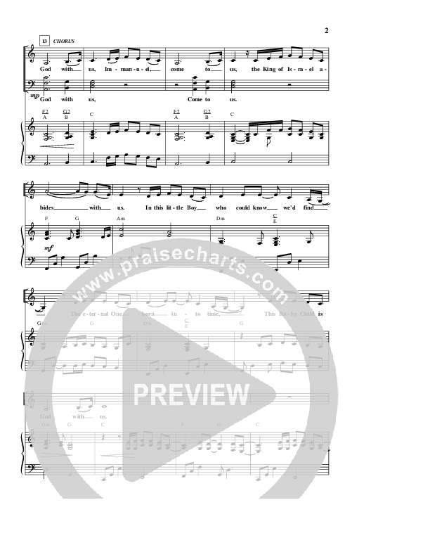 God With Us (The Magi) Piano/Vocal (Todd Agnew)