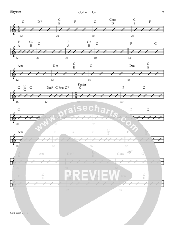 God With Us (The Magi) Rhythm Chart (Todd Agnew)
