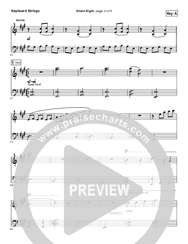 Silent Night Synth Strings (Third Day)