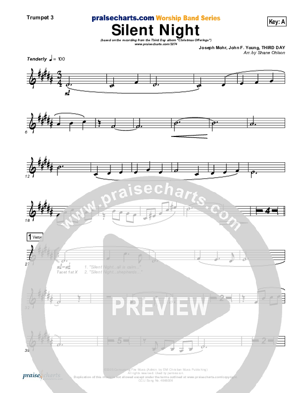 Silent Night Trumpet 3 (Third Day)