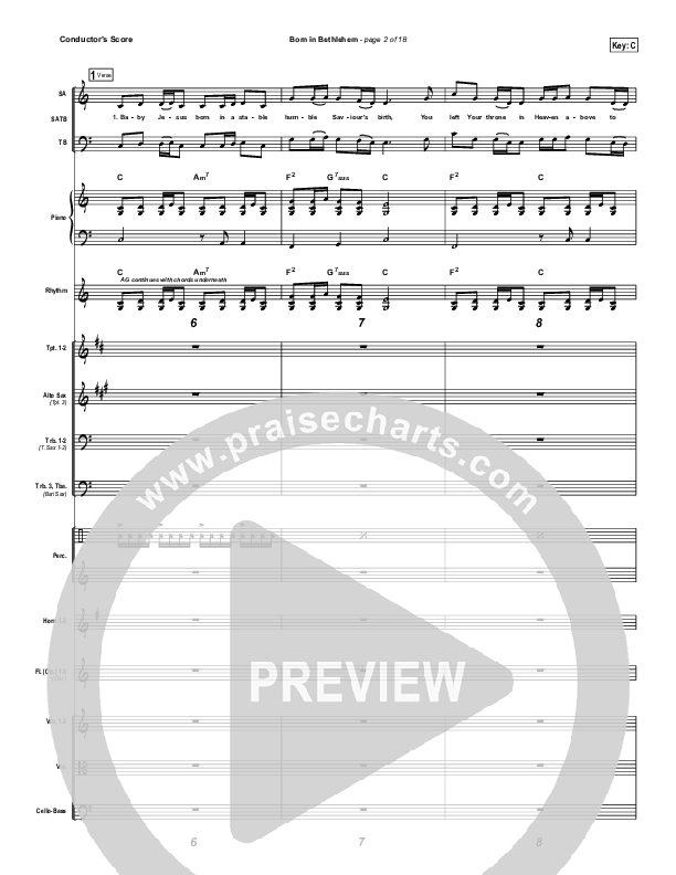 Born In Bethlehem Orchestration (Third Day)